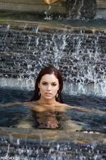 Jayden Cole Naked In The Pool-00